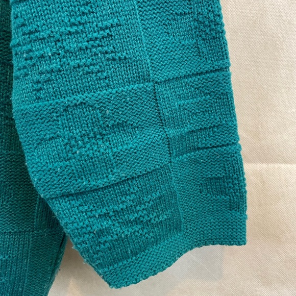 VINTAGE Country Romance | Knit Patterened Sweater Size Large - Picture 9 of 9